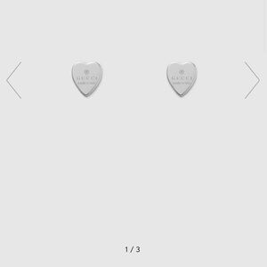 Sterling silver Gucci Earrings